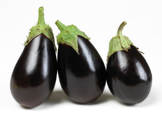BIO AUBERGINE RUND