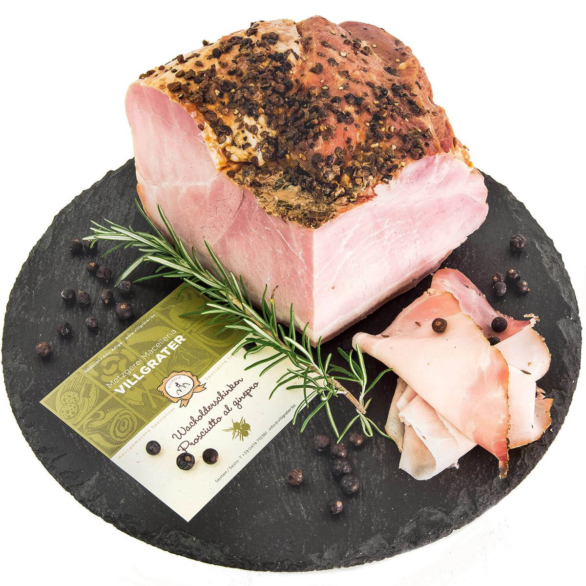 KOCHSCHINKEN MIT WACHOLDERBEEREN SV